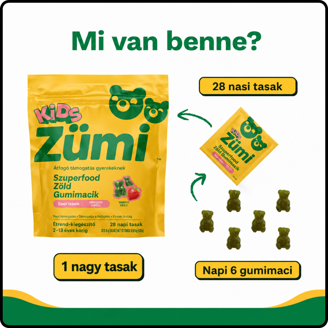 Zümi gyermek szuperélelmiszer cukorka